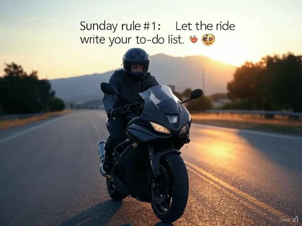 Sunday morning ride quotes