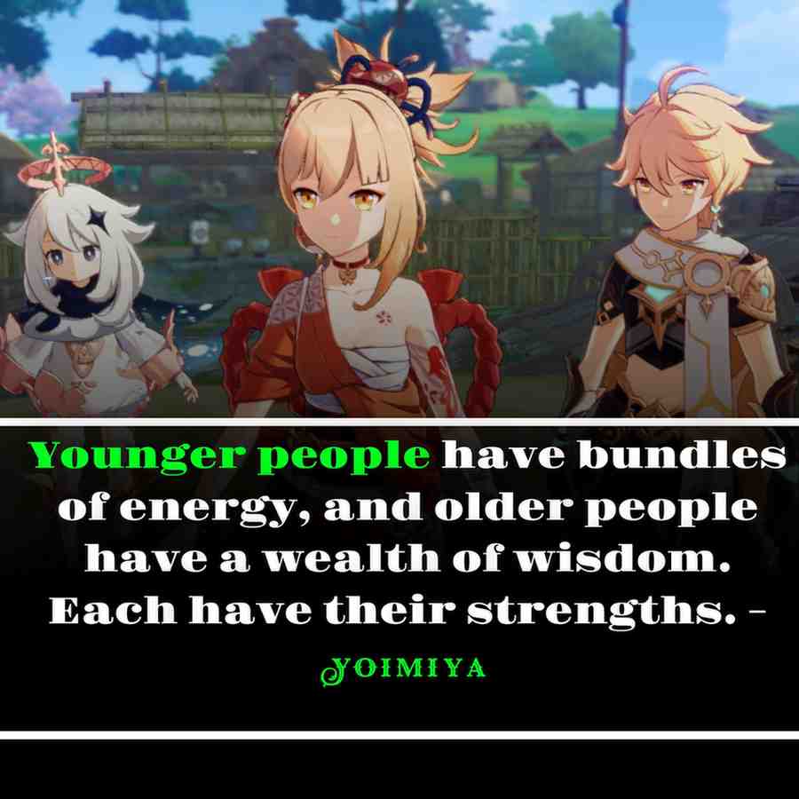Yoimiya quotes and voice lines from Genshin
