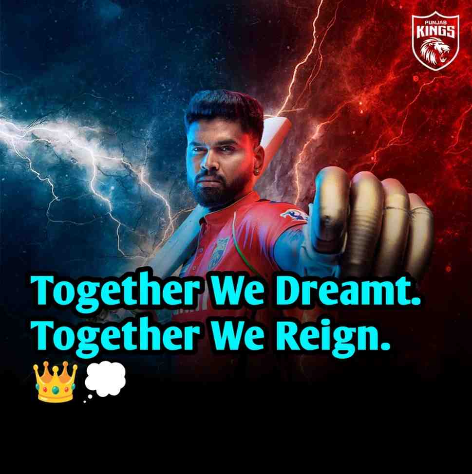 Punjab Kings Won IPL 2025 captions for Instagram
