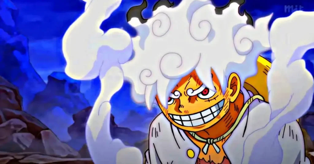 Luffy in 5th gear mode