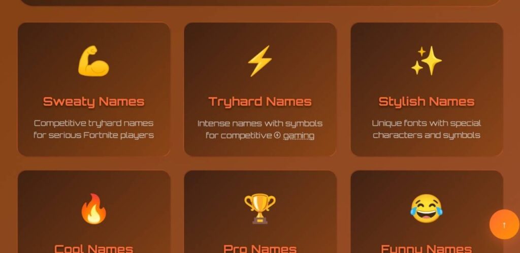 Fortnite fonts and symbols generator with names