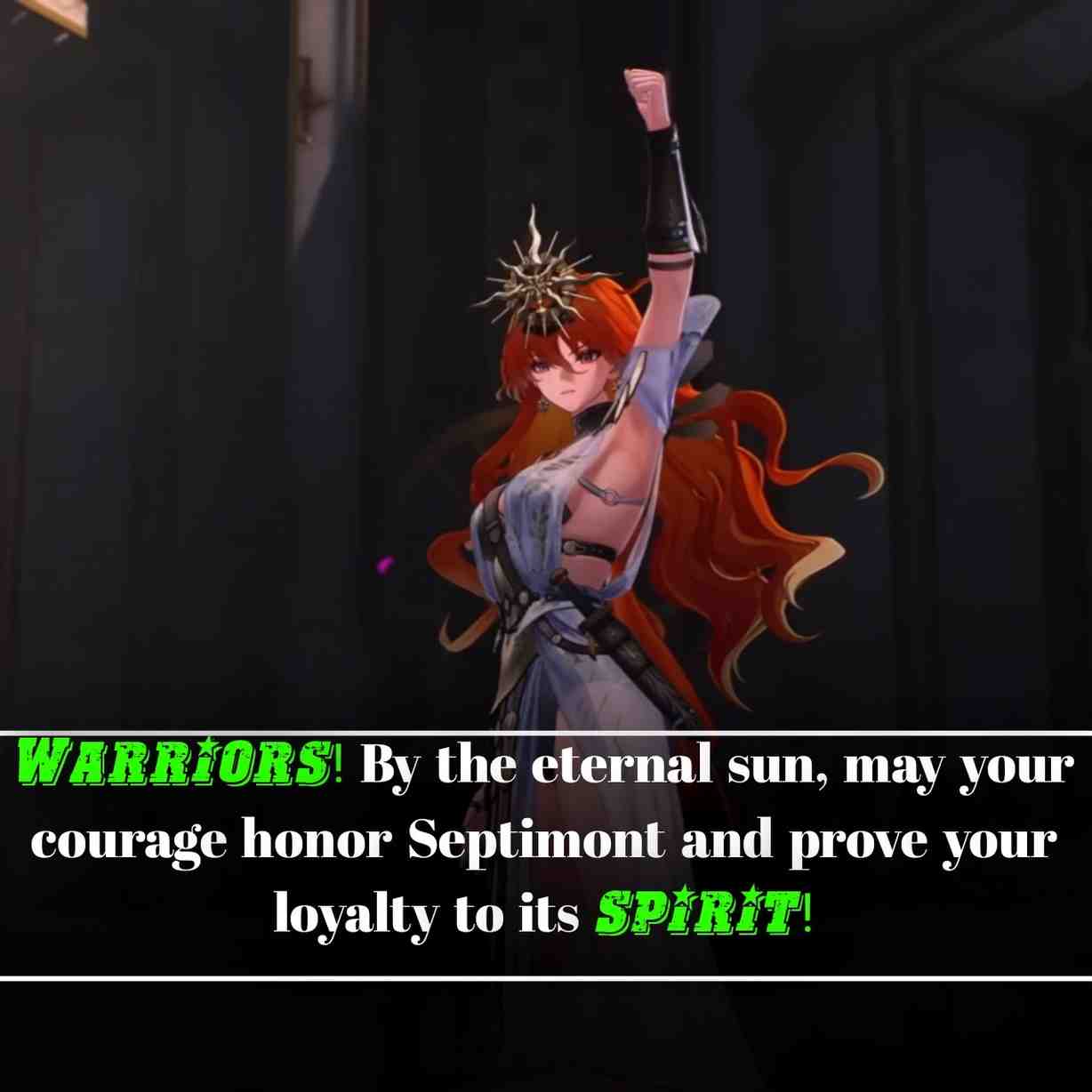 Augusta quotes and voice lines from Wuthering waves!